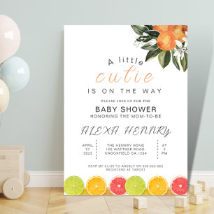 Invitation Un petit coup de baby shower sur le chemin des agr