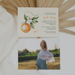 Invitation Un Petit Cutie Est En Route   Baby shower photo