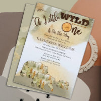 Un Petit Être Sauvage Porte Baby shower Bois Bois