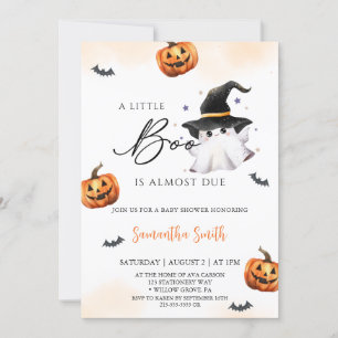 Invitation Un petit livre est presque à Baby shower