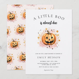 Invitation Un petit livre est presque à Baby shower
