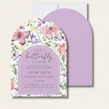 Un Petit Papillon Arrive Arc Violet