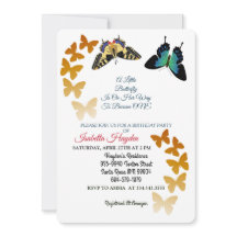 Un Petit Papillon Est En Route Anniversaire Modern