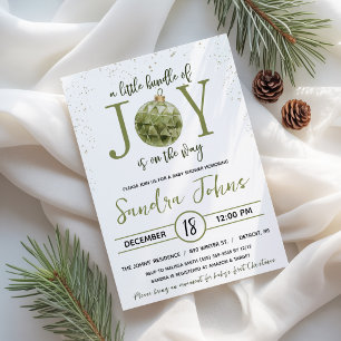 Invitation Un petit paquet de joie est en route Fête prénatal