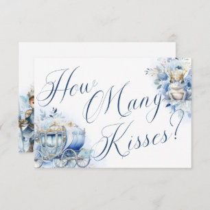 Invitation Un petit Prince Royal Blue Douche Baisers