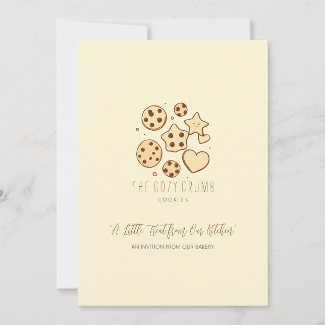 Invitation Un petit régal de notre cuisine (Devant)