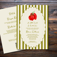 Un Petit Tomate est sur la Vigne Baby Shower Tout