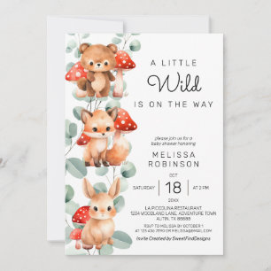 Invitation Un petit Wild est en route