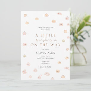 Invitation Un peu de bousculade sur le chemin du baby shower