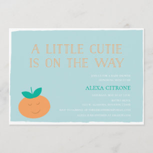Invitation Un peu de gourmandise est en chemin baby shower