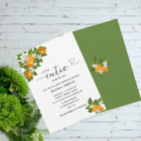 Un peu de gourmandise est en chemin baby shower