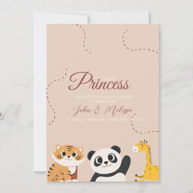 Invitation Un peu de pincement commence (Devant)