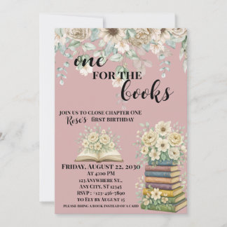 Invitation Un pour les livres