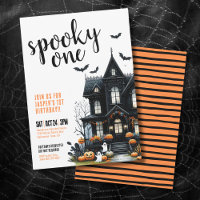 Un premier anniversaire Halloween effrayant