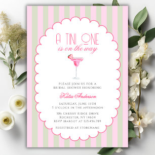 Invitation Un Tini One Rose Cocktail Martini Mignon Enterreme
