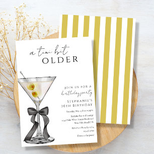 Invitation Un Tini Un Peu Plus Ancien Chic Dirty Martini Anni