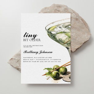 Invitation Un Tini Un Peu Plus Ancien Martini