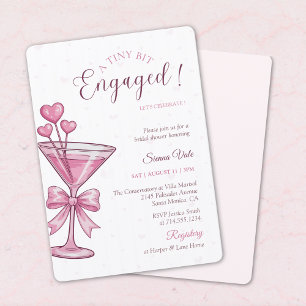 Invitation Un Tout Petit Peu Fiancés Enterrement de Vie de Je
