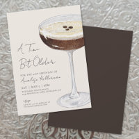 Un tout petit peu plus vieux Martini Espresso pour