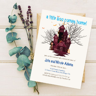Invitation Une baby shower de retour à la maison pour un peu