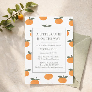 Invitation Une Baby-Shower Genre Neutre pour Un Petit Bout de