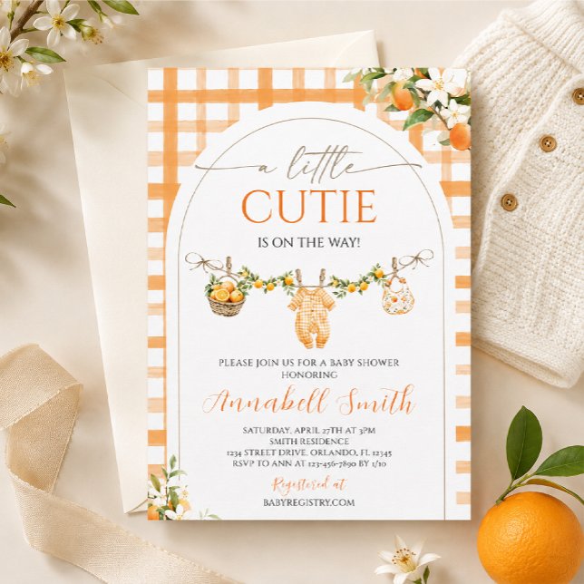 Invitation Une Baby Shower pour un Petit Bout (Créateur téléchargé)