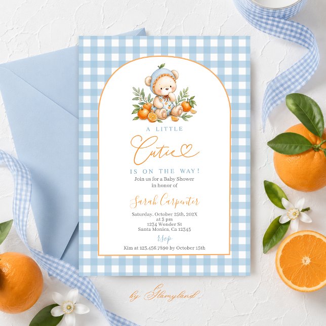 Invitation Une Baby Shower pour un Petit Bout (Créateur téléchargé)