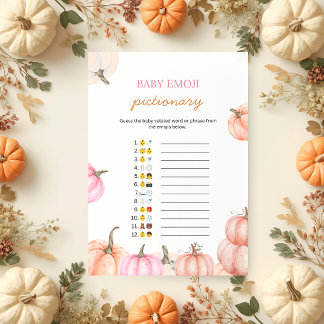 Invitation Une Baby Shower pour un Petit Citrouille | Piction