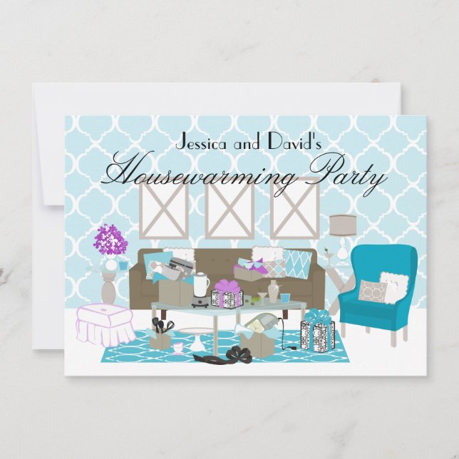 Invitation Une chambre cadeau (Devant)