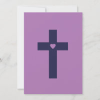 Une croix avec un cœur d'amour sacré