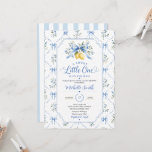 Invitation Une douce petite chose est en route Baby Shower