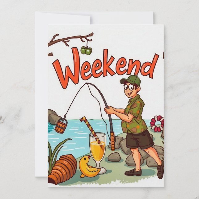 Invitation Une escapade parfaite (Devant)