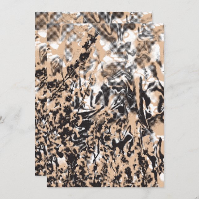 Invitation Une façon intemporelle d'annoncer votre fête (Devant / Derrière)