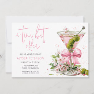 Invitation Une fête d'anniversaire avec un petit peu plus ros