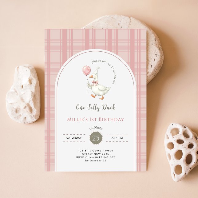 Invitation Une fête d'anniversaire pour le premier anniversai (Créateur téléchargé)