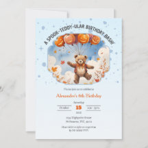Une fête d'anniversaire Spook-Teddy-ulaire pour ga