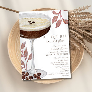Invitation Une Fête des mariées Tini In Love Espresso Martini