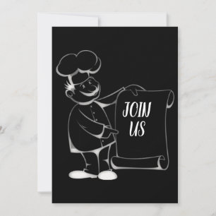 INVITATION UNE GRANDE ***INVITATION*** AVEC CE CHEF COOL