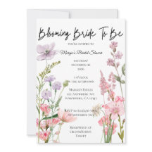 Une mariée florissante