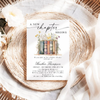 Invitation Une nouvelle étape commence Baby Shower
