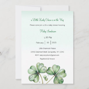 Invitation Une petite amulette porte-bonheur arrive Invitatio