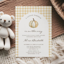 Une petite Baby Shower carreaux de Pompier