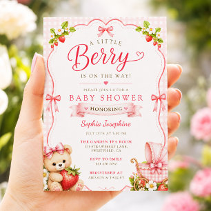 Invitation Une petite baie arrive Baby Shower