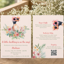 Une petite caneton tout-en-un pour une baby shower