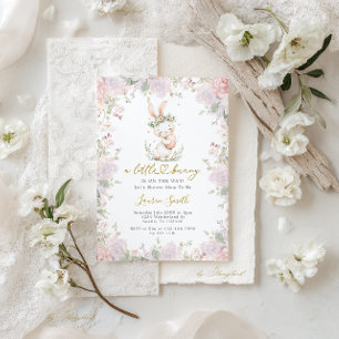 Invitation Une petite fée arrive Baby Shower