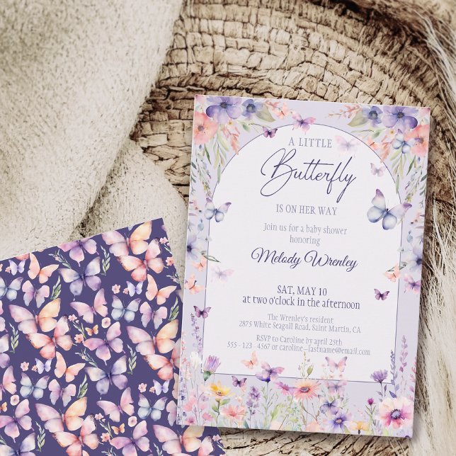 Invitation Une petite fée arrive Baby Shower (Créateur téléchargé)