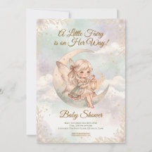 Une petite fée est en route Baby Shower Céleste