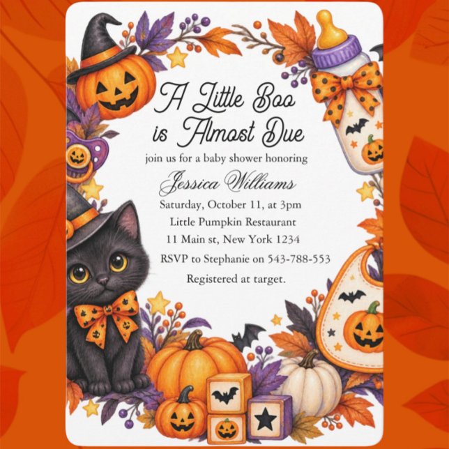 Invitation Une petite fée est presque due Fête prénatale Hall (Créateur téléchargé)