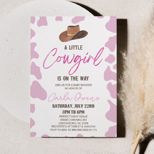 Invitation Une Petite Femme Est En Route ! Baby shower de rod