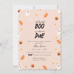Invitation Une petite fête de bébé est presque prête pour la